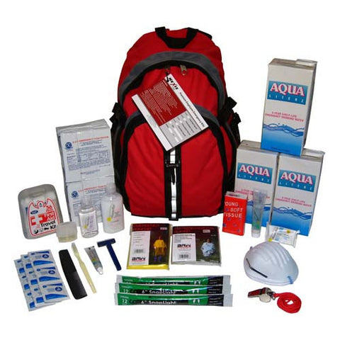 ''Earthquake Zone'' 3-Day Staff Backpack Kit