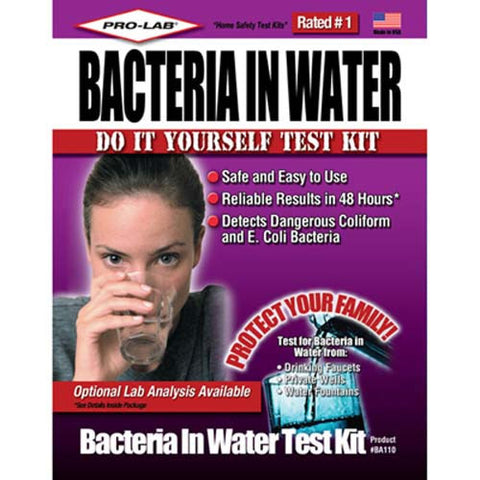 ''Bacteria'' In Water Home Test Kit