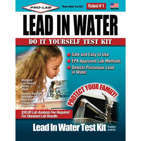 ''Lead In Water'' Home Test Kit