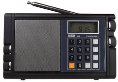 Meloson M7 Rechargeable AM/FM DSP Radio, MP3 Player & Portable Speaker with Built-in Micro SD/TF Card Reader