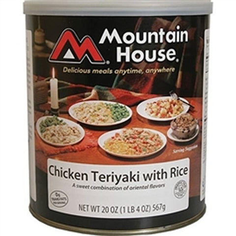 Mountain House Chicken Teriyaki / Rice #10 Can