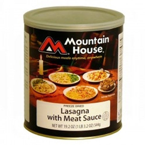 Mountain House Lasagna / Meat Sauce #10 Can Case of 6