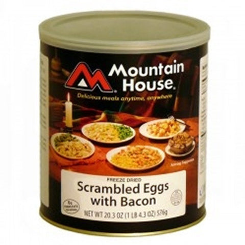 Mountain House Precooked Eggs / Bacon #10 Can Case of 6