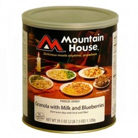 Mountain House Granola / Blueberries & Milk #10 Can Case of 6