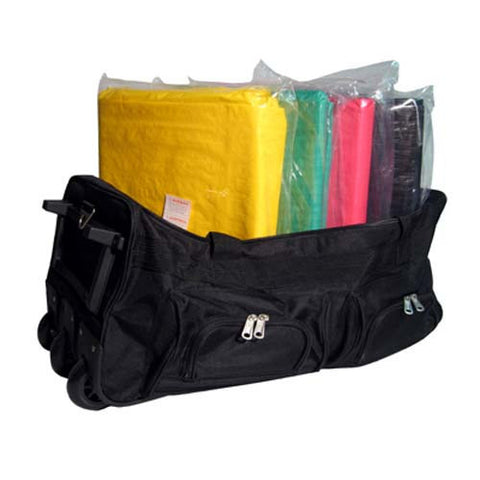 Heavy Duty Triage Tarps 4-Set w/ Rolling Bag