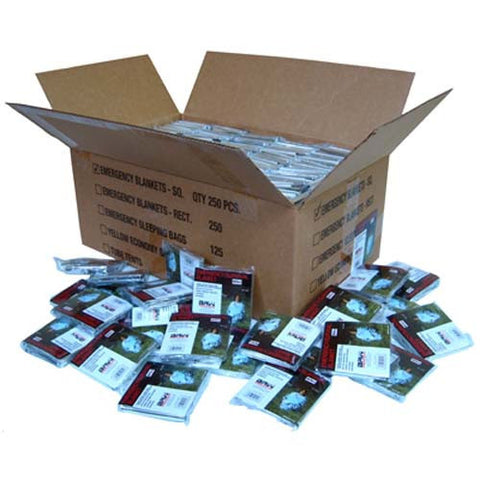 Emergency Mylar Blanket 84'' x 52'' Case-250