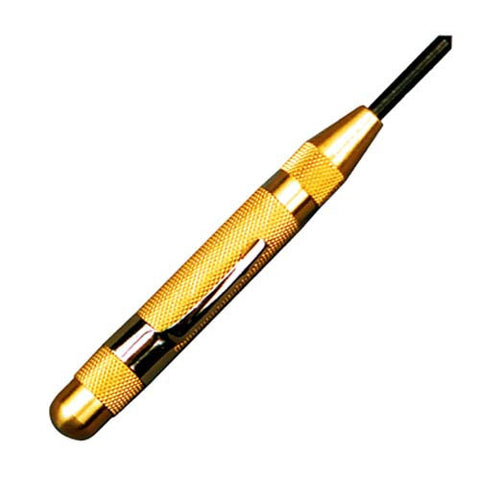 Brass Window Punch w/ Knurled Handle 5''