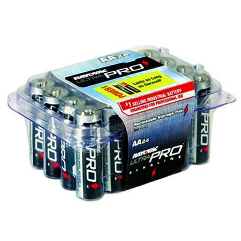Industrial Alkaline AA-Cell Batteries 24-Pack