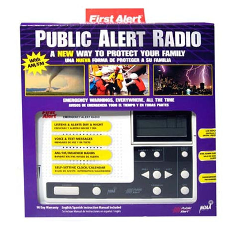 Premium ''First Alert'' Public Alert Radio
