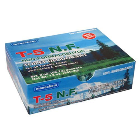 T-5 Toilet Sanitation Chemicals 6-Pack