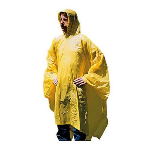 Heavy Duty Vinyl Poncho w/ Hood 70'' x 90''