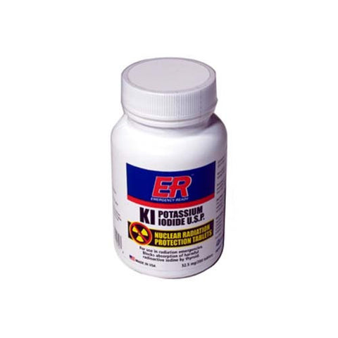Potassium Iodite Nuclear Protection Tablets 200-Pack