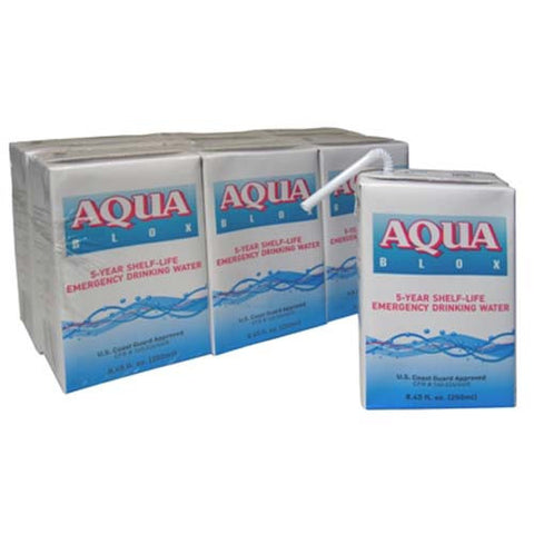 Aqua-Blox Emergency Drinking Water 8.45oz 6-Pack