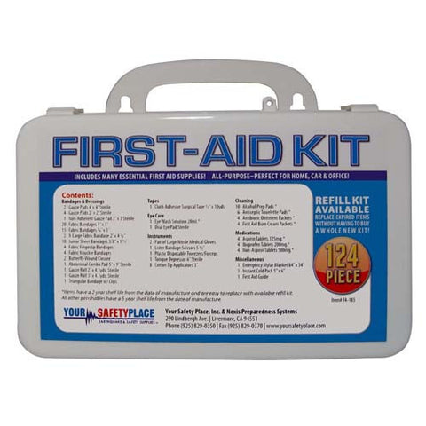 124-Piece Premium First Aid Kit