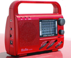 AM/FM/SW1-SW4  Dynamo/Solar Power Radiowith Air Band and Super Bright LED Flashlight