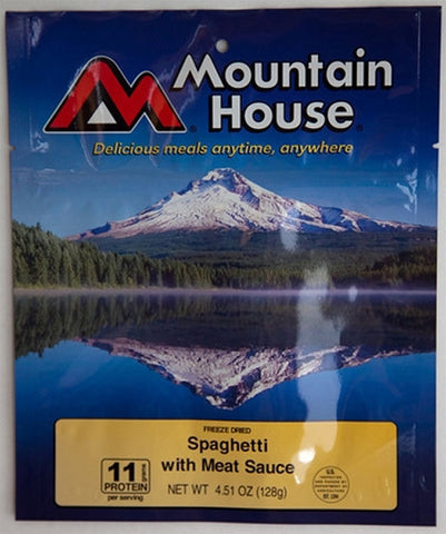 Mountain House Spaghetti / Meat Sauce - 2 Servings