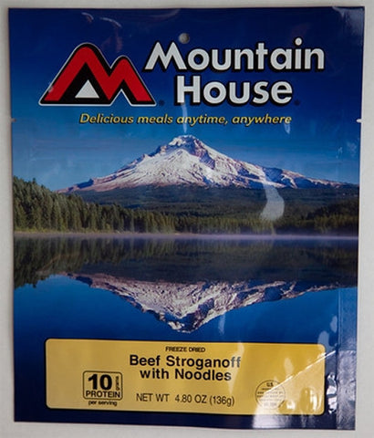 Mountain House Beef Stroganoff - 2 Servings