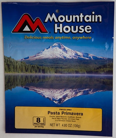Mountain House Pasta Primavera - 2 Servings Case of 6
