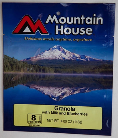 Mountain House Granola / Blueberries - 2 Servings