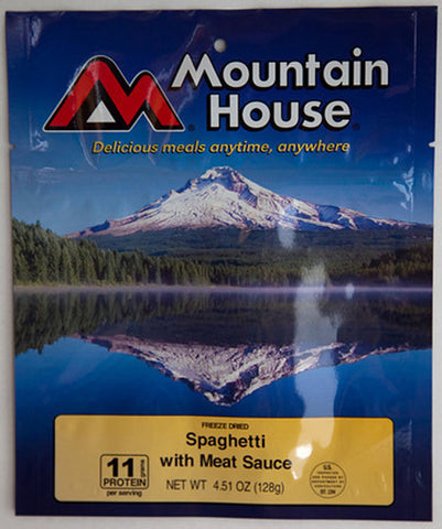 Mountain House Spaghetti / Meat Sauce - Pro-Pak