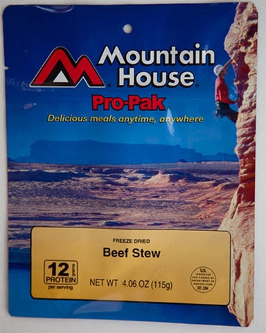 Mountain House Hearty Beef Stew - Pro-Pak Case of 6