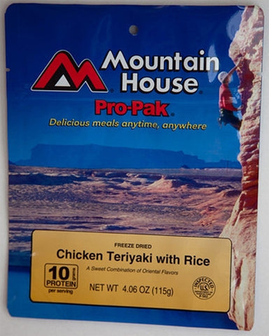 Mountain House Chicken Teriyaki / Rice - Pro-Pak
