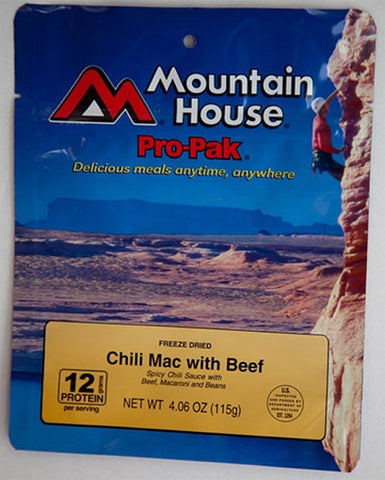 Mountain House Chili Mac / Beef - Pro-Pak Case of 6