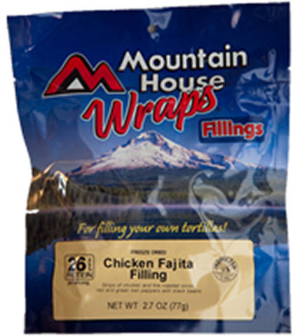 Mountain House Wraps Chicken Fajita