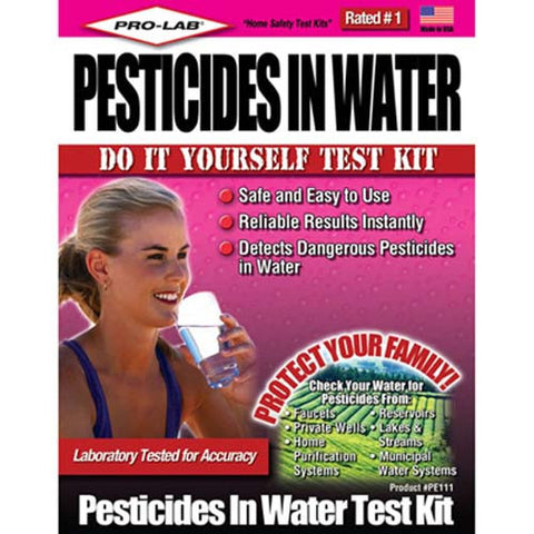 ''Pesticides In Water'' Home Test Kit