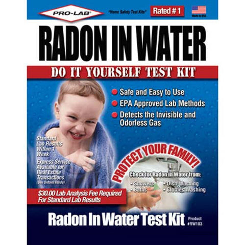 ''Radon In Water'' Home Test Kit