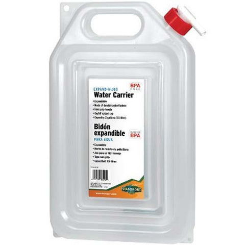 2 Gallon ''Expand-A-Jug'' Water Carrier