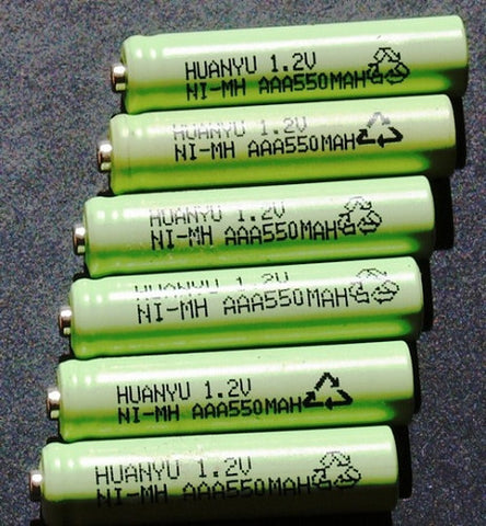Replacement set of 6-NiMH Batteries