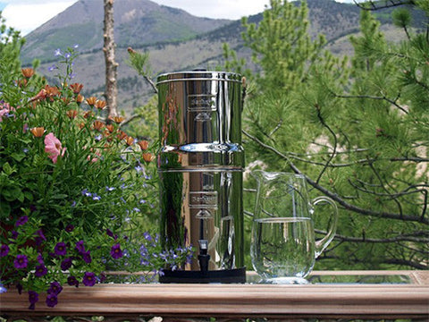 Big Berkey Water Purification System / 4 Black Berkey Purification Elements