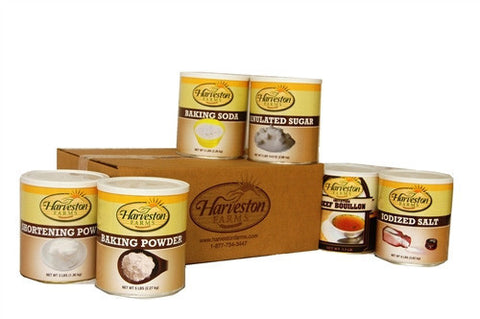 Harveston Farms Combination Cases: 6 #10 Cans Cooking Essentials