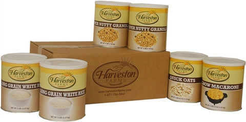 Harveston Farms Combination Cases: 6 #10 Cans Grains #2