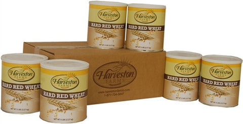 Harveston Farms Combination Cases: 6 #10 Cans Red Wheat