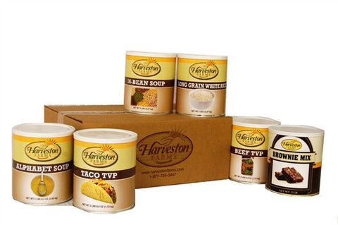 Harveston Farms Combination Cases: 6 #10 Cans Soups & Dessert