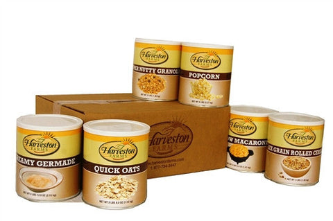 Harveston Farms Combination Cases: 6 #10 Cans Grains #1