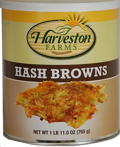 Harveston Farms Dehydrated Hash Browns #10 cans