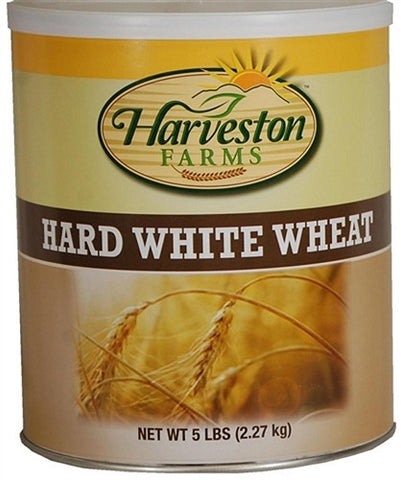 Harveston Farms Hard White Wheat #10 cans