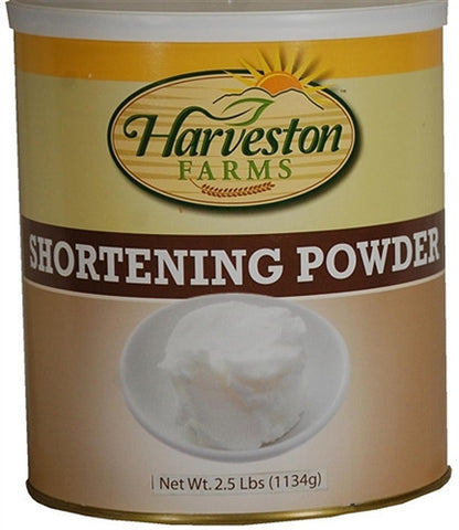 Harveston Farms Dehydrated Shortening Powder #10 cans
