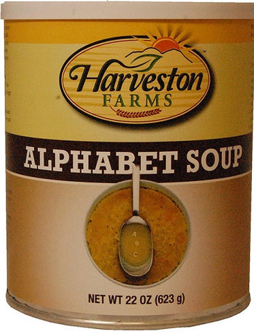 Harveston Farms ABC Soup Mix #10 cans