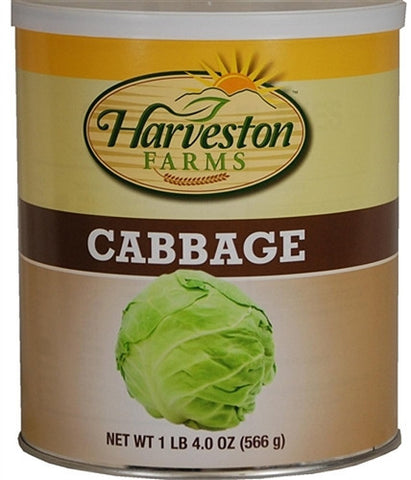 Harveston Farms Cabbage #10 cans