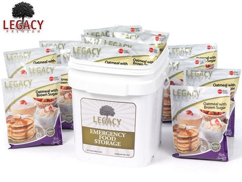 Legacy's Premium Gluten Free Breakfast Bucket - 60 Servings