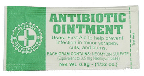 Antibiotic Ointment Packets Box of 100