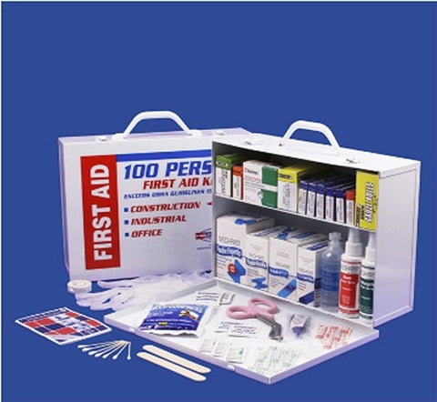 2 Shelf First Aid Cabinet