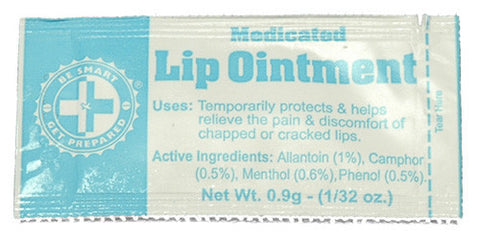 Lip Ointment Packets Box of 100