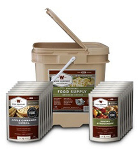 Wise Company 60 Serving - EntrÃ©e Only Grab n' Go Bucket