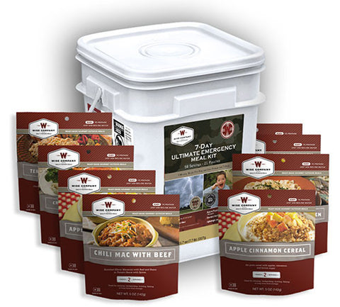 Wise Ultimate 7-Day Emergency Meal Kit