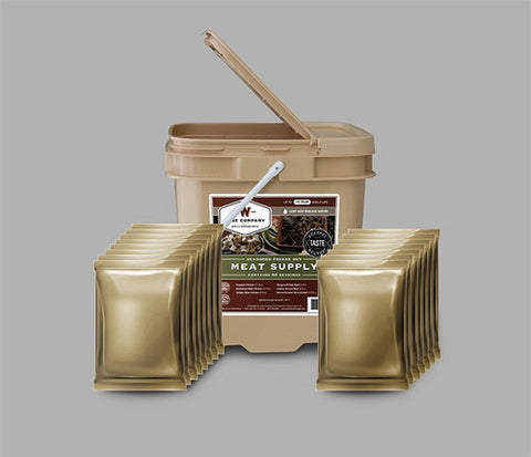 Wise Company 60 Serving Meat Buckets